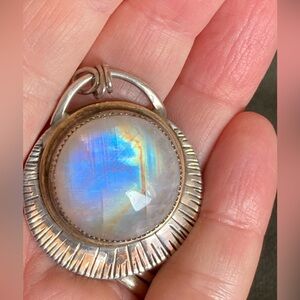 🌙 Large Moonstone Pendant by Onata